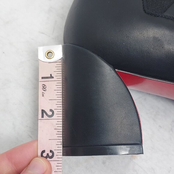 Christian Louboutin Black Leather Turelastic Chelsea Boot - Picture 11 of 12